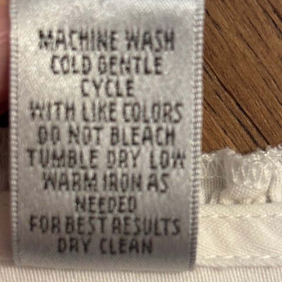 Chico's Size 2 White Open Front Ruffle Trim Cotton Casual Jacket Women's Size 12 - Picture 7 of 8